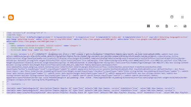 Hapus Semua Kode HTML