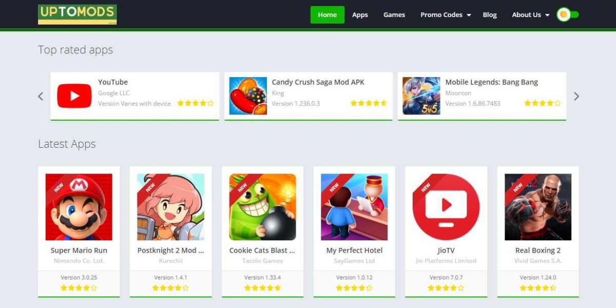 UpToMods - Dunia Game dan Aplikasi MOD APK untuk Android