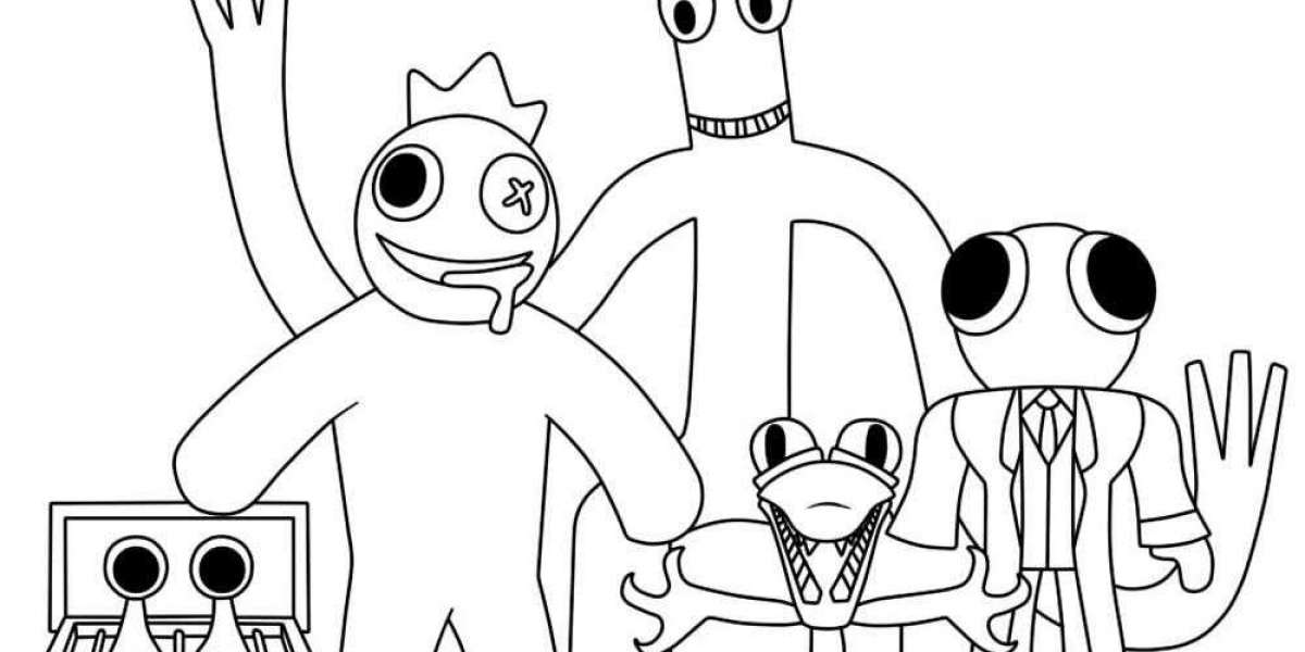 Get Creative with Rainbow Friends Coloring Pages!