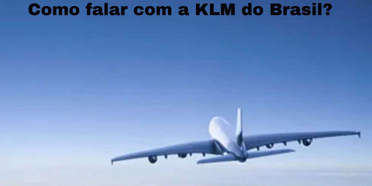 Como faço para entrar em contato com a KLM no Brasil?