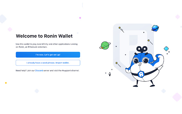 Ronin wallet Extension- Your Gateway To Access dapps Available