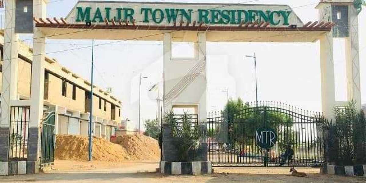 What amenities are available in Malir Town Residency Housing society?