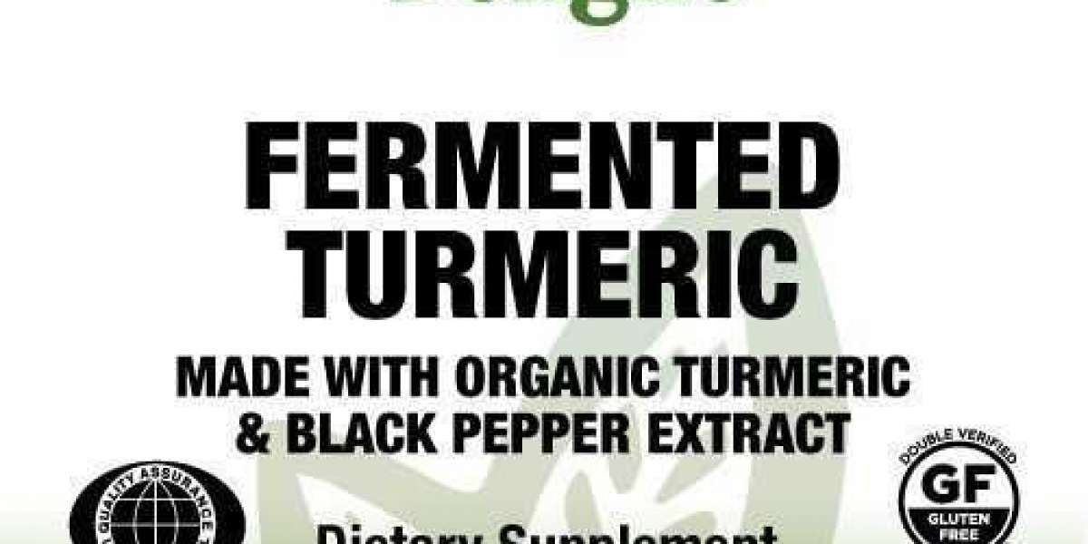 Fermented Turmeric – Made With Organic – 60 Vegan Caps: Unlocking the Power of Nature for Optimal Health