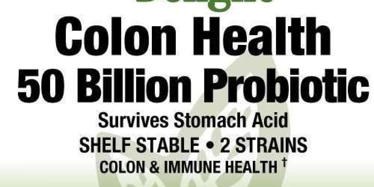 Colon Health 50 Billion Probiotic - 30 Veg Caps: Nurturing Your Gut for Optimal Well-being