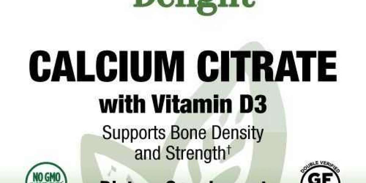 Unlocking the Benefits of Calcium Citrate with Vitamin D3 – 60 Veg Tabs