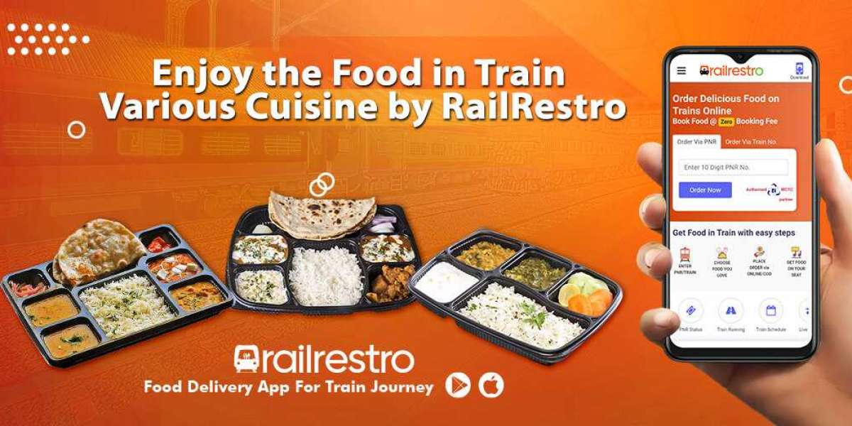 Enjoy the Food in Train Various Cuisine by RailRestro